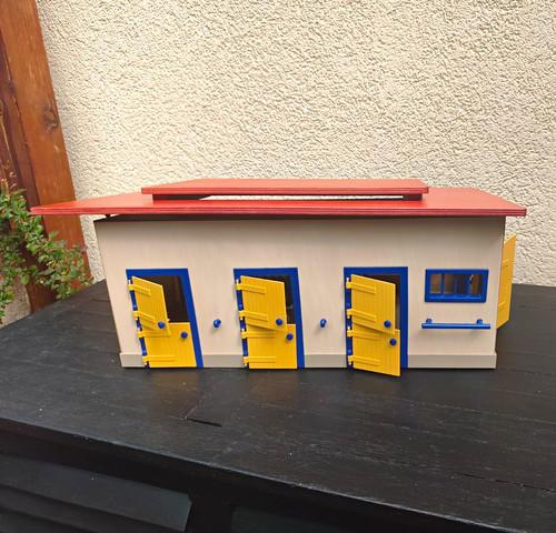 Schleich holz pferdestall - schleich,,