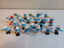 22 Schlumpf-Figuren zur Fußball WM 2014 aus Edeka Sammelaktion