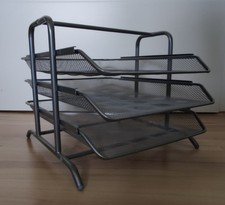 Dokumentenablage / Schreibtischorganizer * Ikea * DIN A4 * Metall
