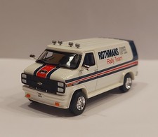 Brekina 18257 Chevrolet G20 US-Truck "Rothmanns Opel Rallye Team" GB OVP