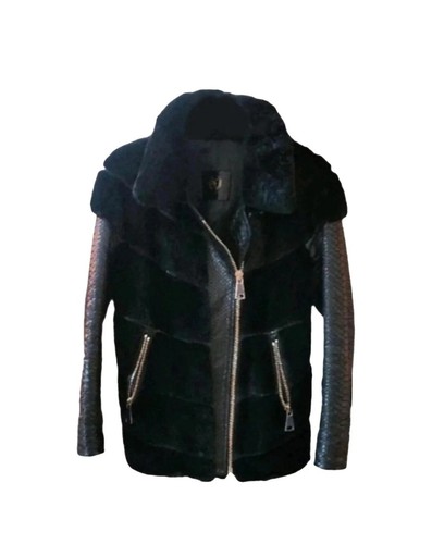 Nerz python jacke gr - python,