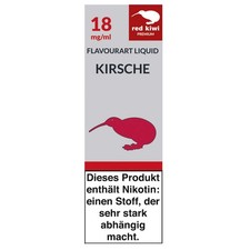 Red Kiwi Liquid Kirsche Cherry 18mg Nikotin (10ml)