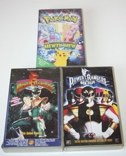 3 VHS Kassetten Power Rangers