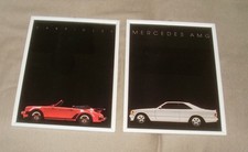 2 Kunstdrucke von Sportwagen gerahmt unter Kunstglas aus einem Nachlaß