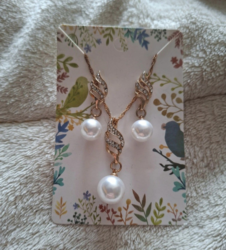 Schmuckset halskette ohrringe - schmuckset,