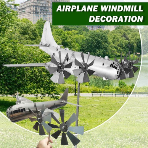 Flugzeug-Garten-Windspiel