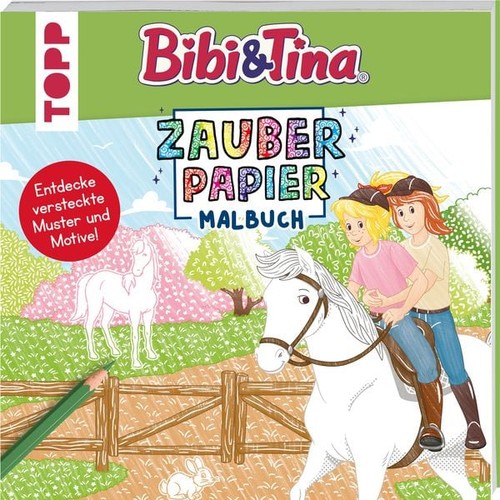 Zauberpapier malbuch bibi - malbuch, &