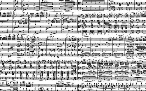 Puzzle musical notes - puzzle, t.)