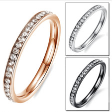 Damen Eternity Ring 2 mm