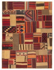 Kelim patchwork handwoven - patchwork, 91