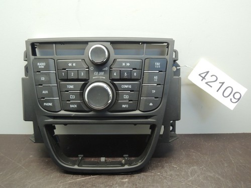 Bedienteil radio 300 - bedienteil, opel