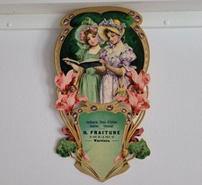 Papp Werbeschild Confiserie H. Fraiture Verviers