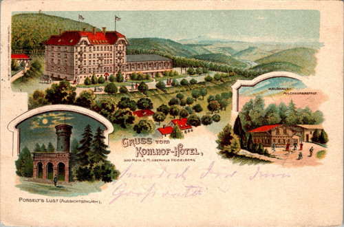 Litho gruss aus - litho, heidelberg