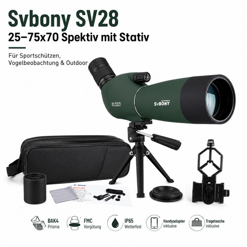 Svbony sv28 spektiv 75x70 - sv28,