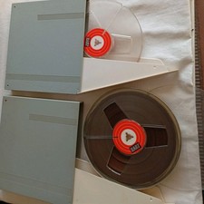 2 BASF Tonbandspulen 18 in