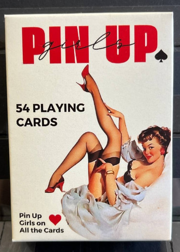 Pin deck spielkarten - up,