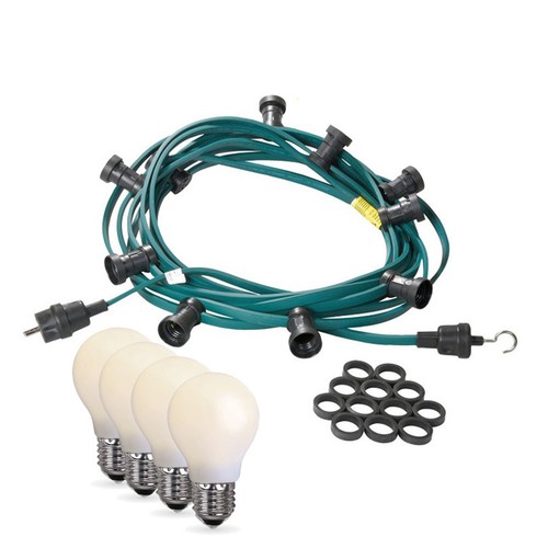 Illu lichterkette 40m grün - illu,