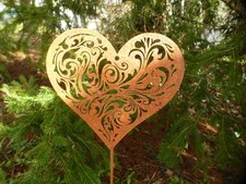 "HERZ" 57 cm großer Deko