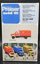 Preiser 1308 Feuerwehr Magirus GKW Bausatz passt zu MEK RMM MERLAU GOLLWITZER 