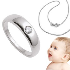 Baby Taufe Zirkonia Taufring