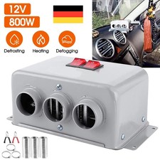 12V 800W Auto Heizung Luftheizung Scheibenheizung Defroster KFZ Truck Heizlüfter