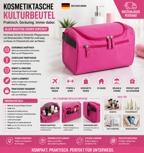 Große kulturbeutel zum - kulturbeutel,
