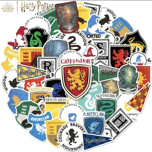 50x harry potter wappen - 50x,