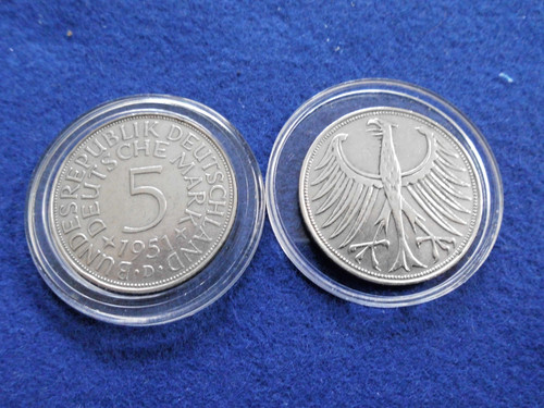 Kursmünze 1951 - dm,