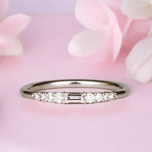 Diamant stapelband rund 25 - diamant, 0,25
