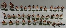 Aufstellfiguren Kunststoff 2,8 cm - 39 bemalte Figuren Englische Infanterie /95