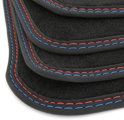 Velour fußmatten doppelnaht - velour,