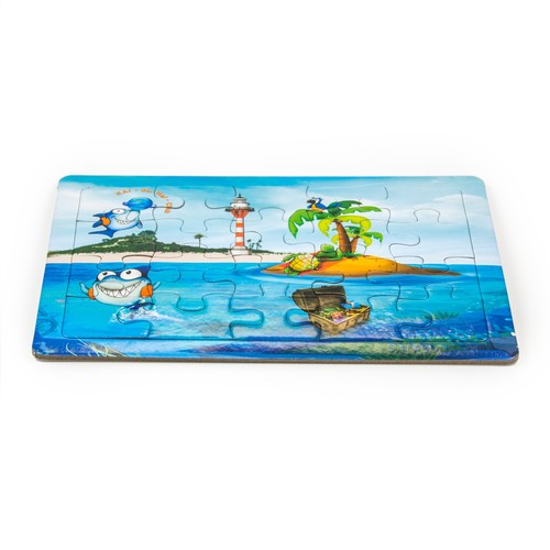 Kai der hai - kai, kinder-puzzle