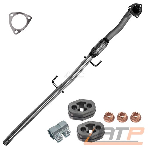 Abgasrohr hosenrohr vorne set - abgasrohr,
