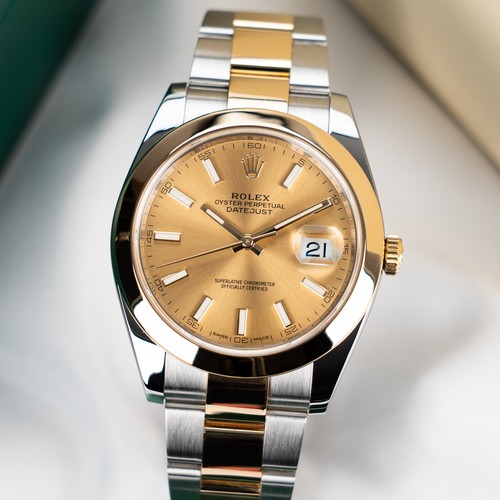 Rolex datejust stahl gold - datejust, 41