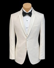 Men's Ivory Tuxedo Jacket with