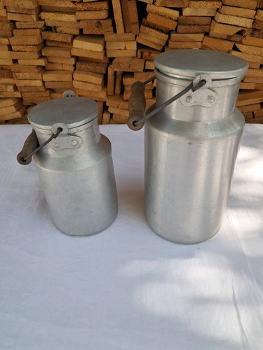 Alte aluminium milchkannen - alte,