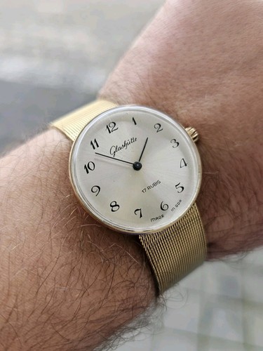 Glashütte herrenuhr 1980 - herrenuhr,