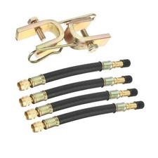 4 x Gummi Reifen Ventil Verlängerung 180 mm Doppelrad LKW LKW Auto Traktor