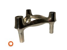 1 schöne alte  Stoff Nagel Kerzenständer  Steckleuchter 60/70 iger Jahre Germany