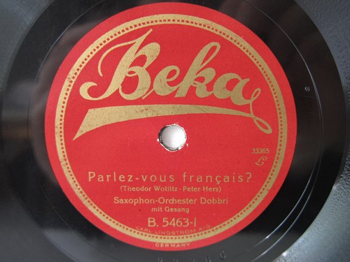 78rpm saxophon orch - saxophon, dobbri