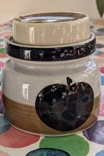 Melitta / Friesland / Zuckerdose / Apfel / Braun /Produktlinie Bückeburg/ 70er 