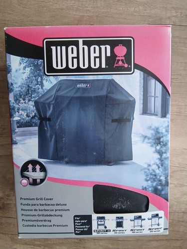 Weber premium grill cover - weber,