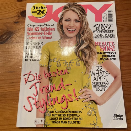 Joy zeitschrift zeitung - joy,