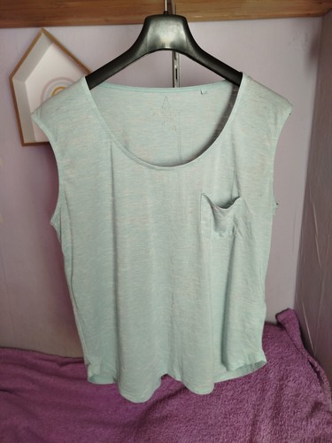 Sommer top hell - blau, tshirt