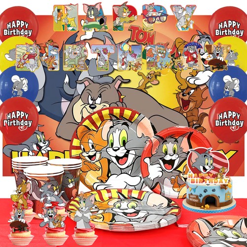Tom and jerry party deko - tom,