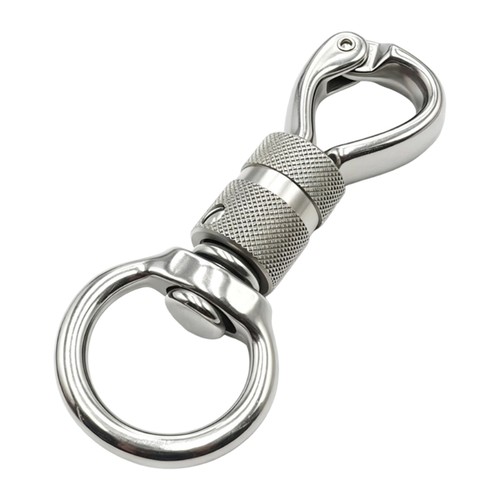 Rotating leash clasp - leash, with