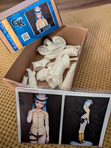 Unbemalte gkmodel resin - gkmodel, garage