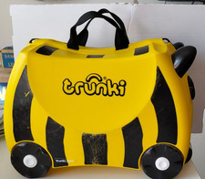 Trunki® Bernhard die Biene Kinderkoffer Sitzkoffer m. Rollen Tragegriffe Schloss