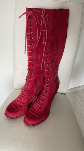 Damen wildleder stiefel - damen,