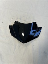 Aprilia Sr50R Sr50 Factory Windschutzscheibe Sportscheibe schwarz Glänzend